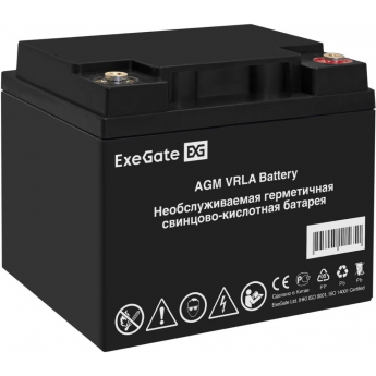 Аккумуляторная батарея EXEGATE DTM 1233L болт М6