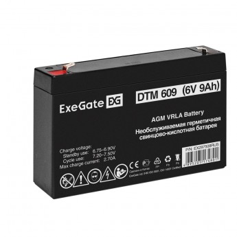 Аккумуляторная батарея EXEGATE DTM 609 F2