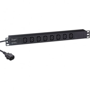 Блок розеток EXEGATE SERVERPRO PDU-19H810 AL-8C13-C14-2.5CU