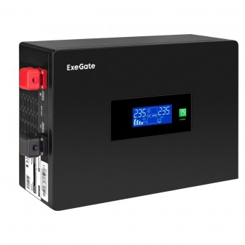 ИБП (инвертор, синус, для котла, PF=1, настенный) EXEGATE IDEALSINE SR-600.LCD.2SH