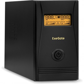 Источник бесперебойного питания EXEGATE SPECIALPRO SMART LLB-400.LCD.AVR.2SH