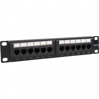 Патч-панель EXEGATE EPP3-19-12-8P8C-C5E-110D Патч-панель EXEGATE EPP3-19-12-8P8C-C5E-110D