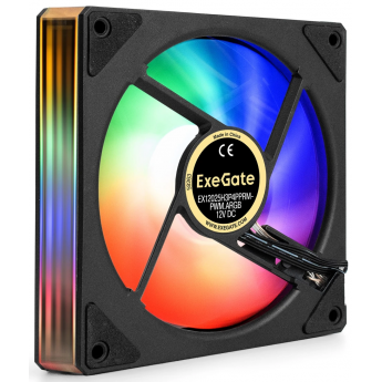 Вентилятор EXEGATE EX12025H3P4PPRM-PWM.ARGB